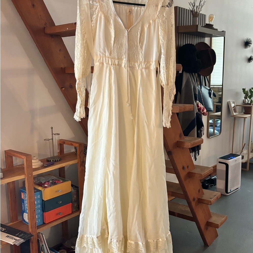 Vintage 80’s Gunne Sax Wedding Dress